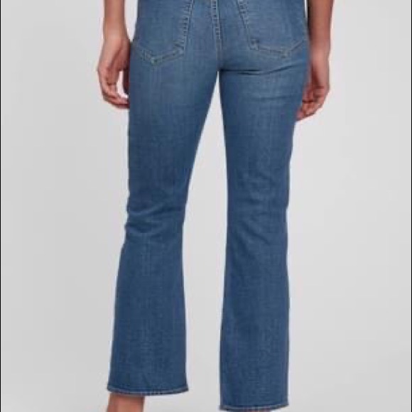 Jeans: high rise kick fit flare/bootcut/straight leg size 26 regular - Picture 7 of 8